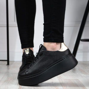 Sneakersy Lucia Bosetti Laila czarno - złote