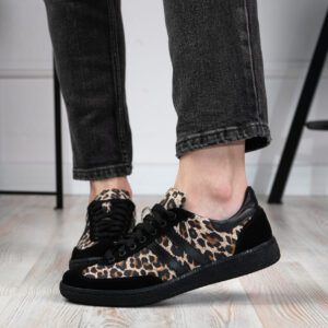 Sneakersy Lucia Bosetti Millie czarne z panterką