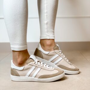 Sneakersy Lucia Bosetti Millie beżowo - białe