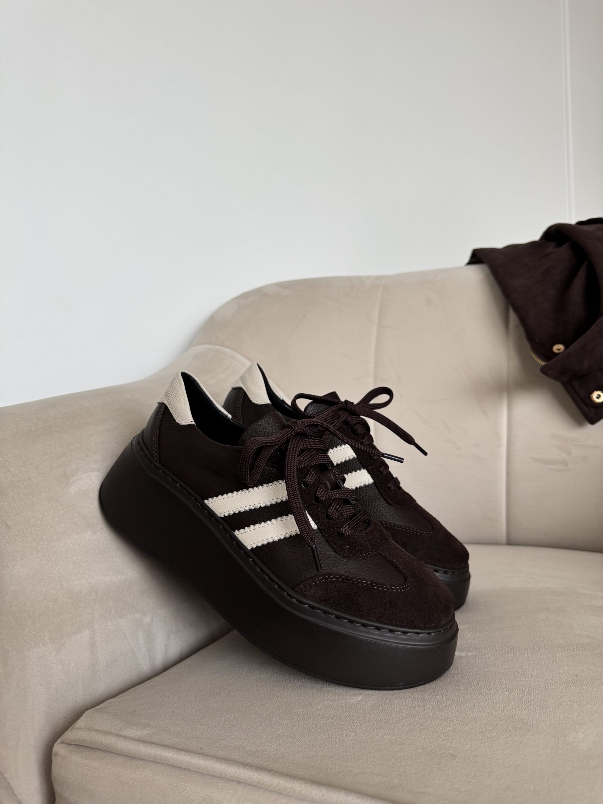 Sneakersy Lucia Bosetti Essa brązowo - beżowe - obrazek 6