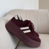 Sneakersy Lucia Bosetti Essa bordowe - beżowe