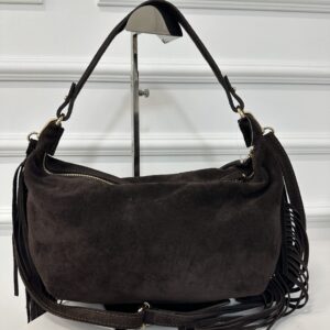 Torebka Sabbia skóra naturalna brązowa