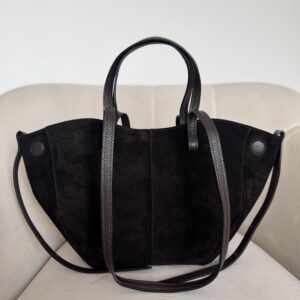 Torebka Ellen skóra naturalna brązowa