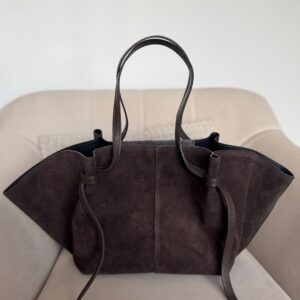 Torebka Isla skóra naturalna brązowa