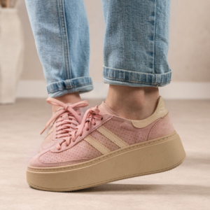 Sneakersy Lucia Bosetti Essa AIR różowo - beżowe