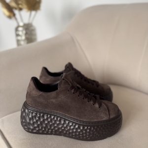 Sneakersy Lucia Bosetti Vento gorzka czekolada